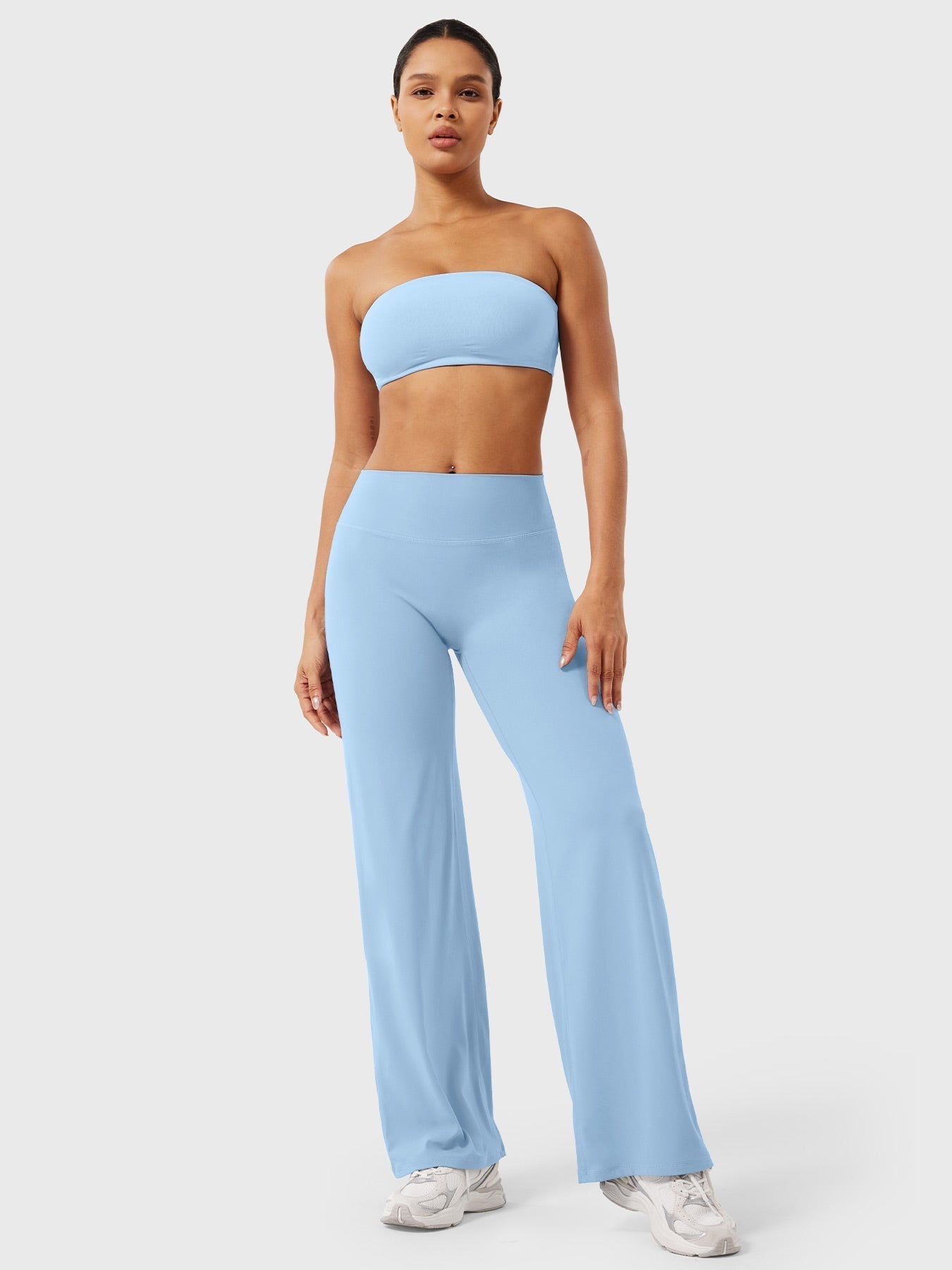 Women's High-Waisted Wide-Leg Yoga Pants