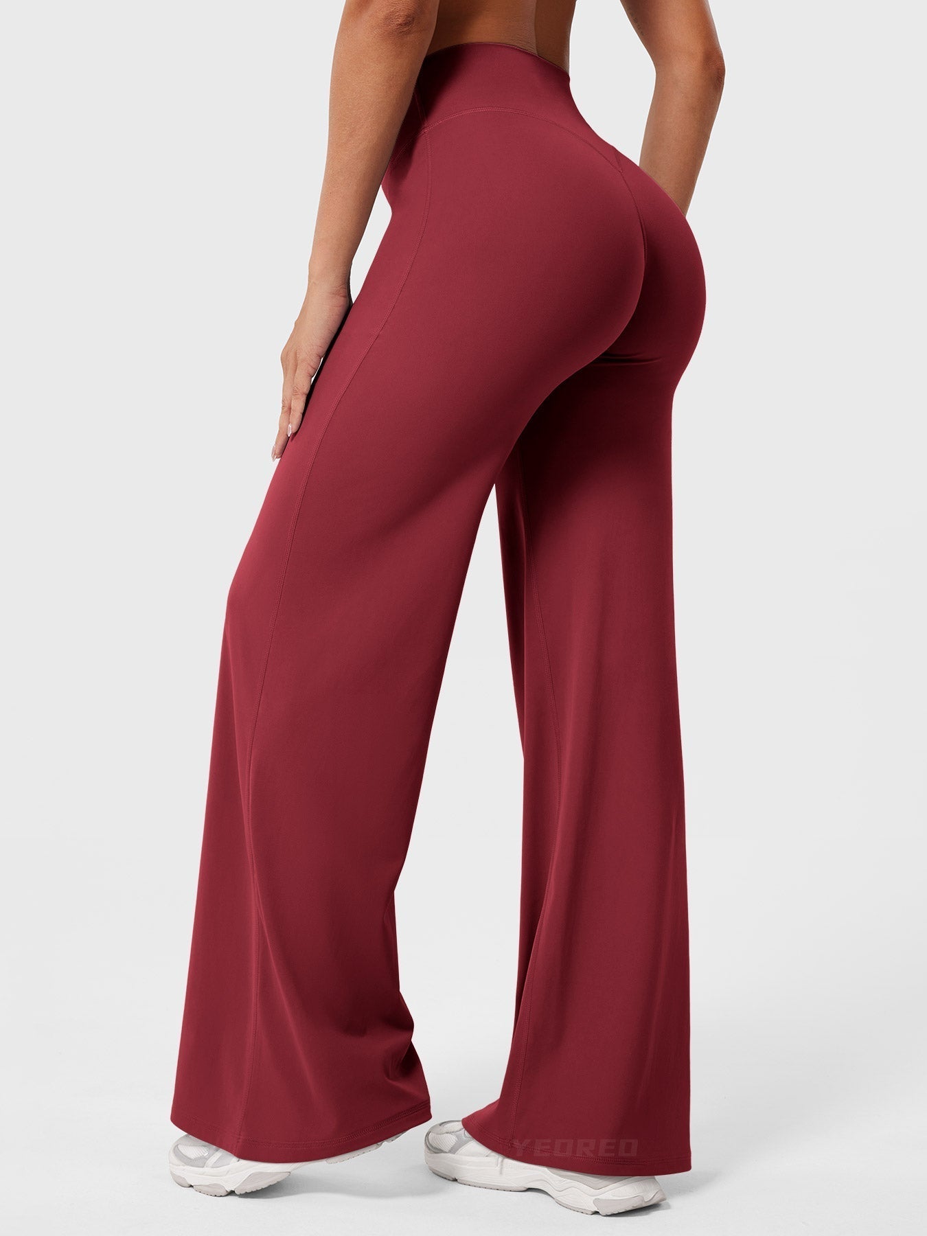 Women's High-Waisted Wide-Leg Yoga Pants