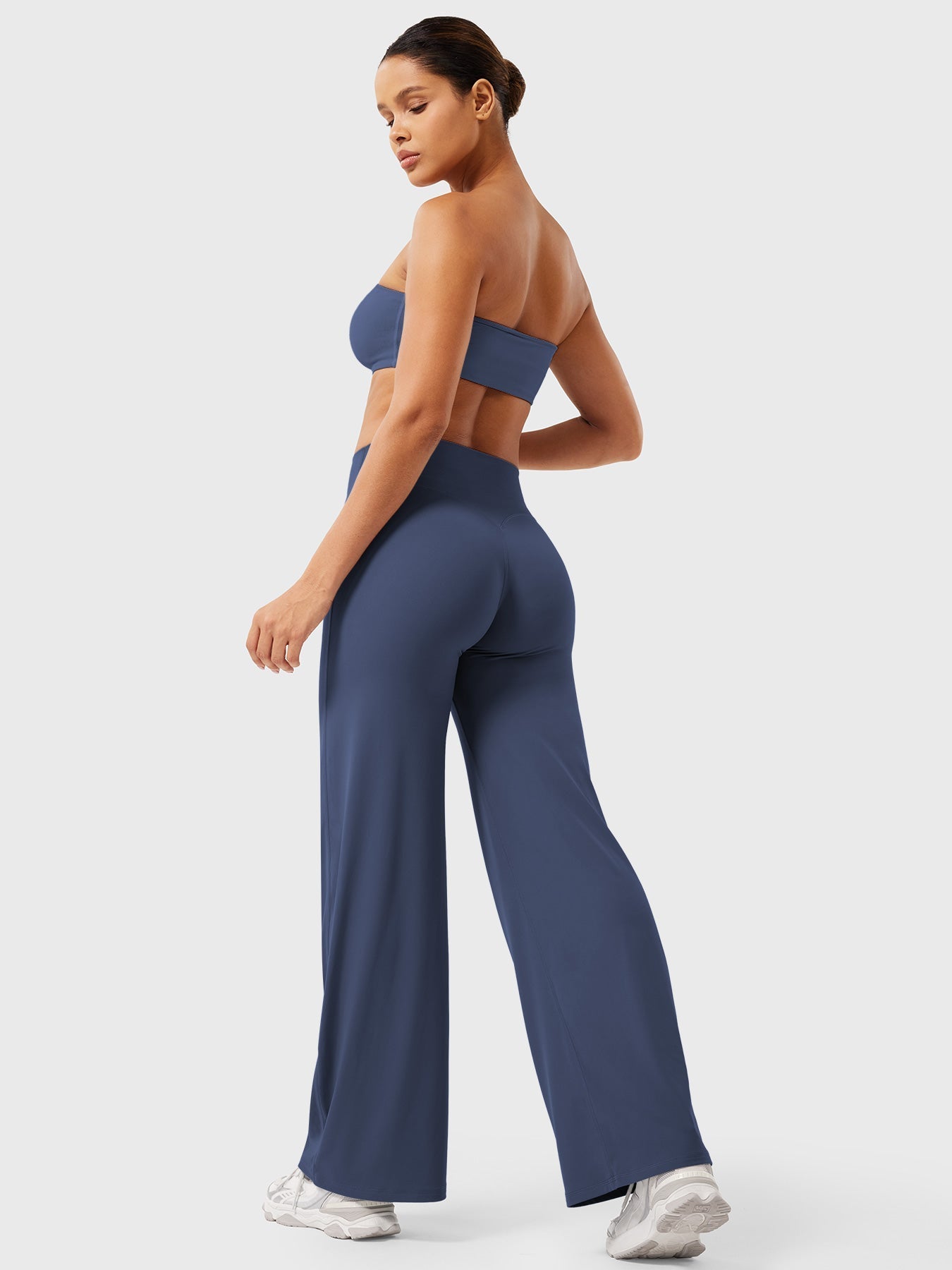 Women's High-Waisted Wide-Leg Yoga Pants