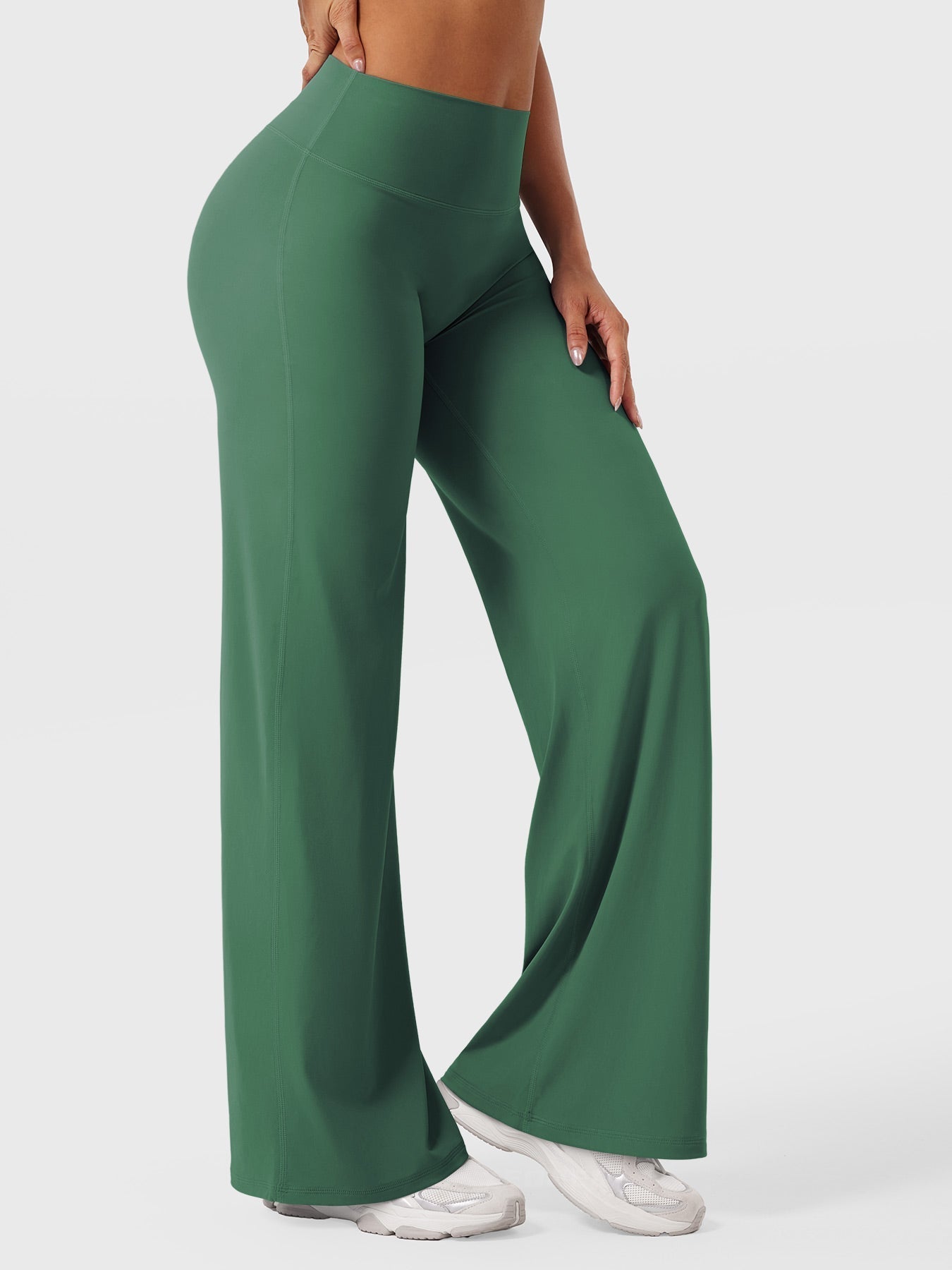 Women's High-Waisted Wide-Leg Yoga Pants