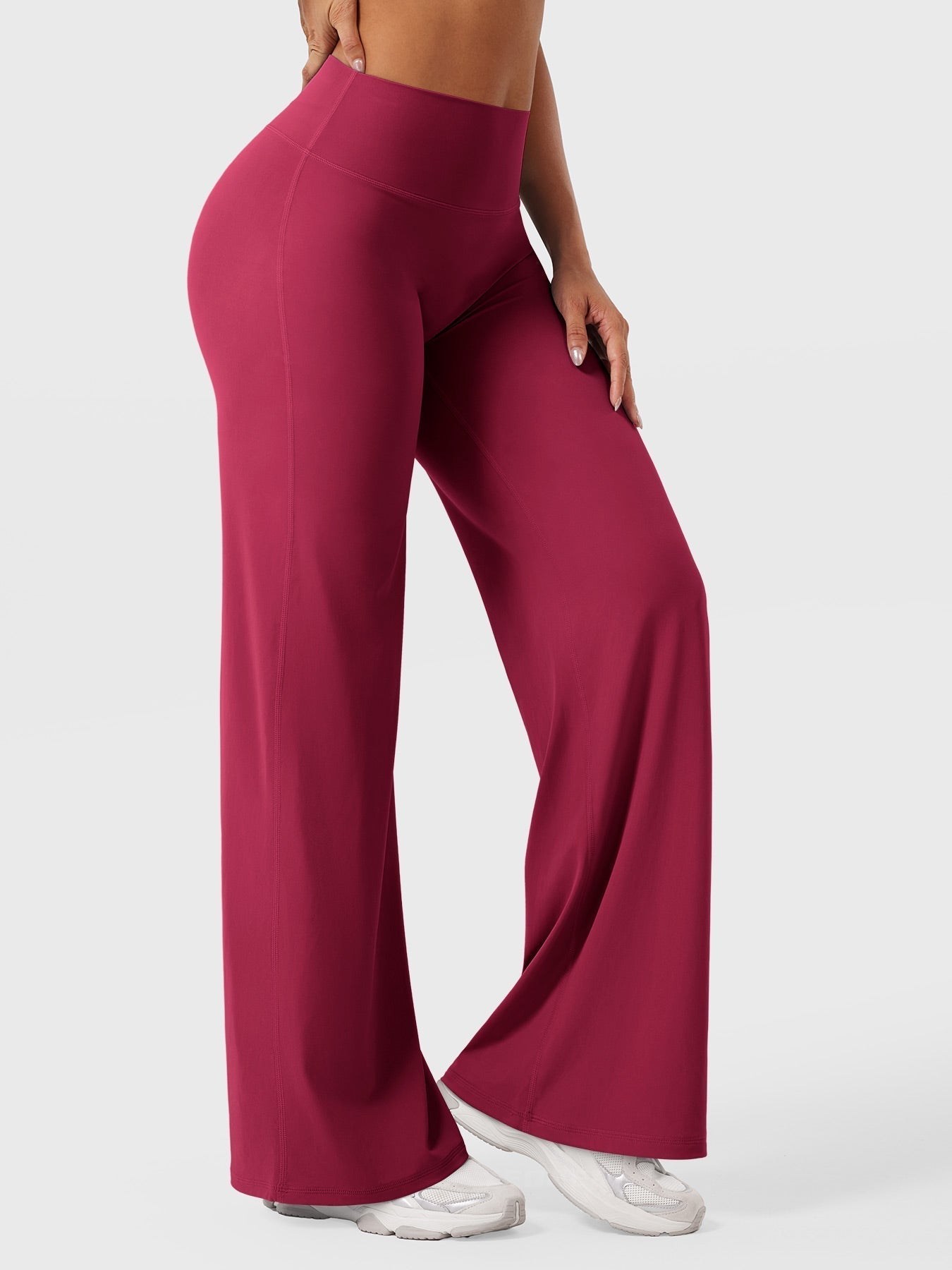 Women's High-Waisted Wide-Leg Yoga Pants
