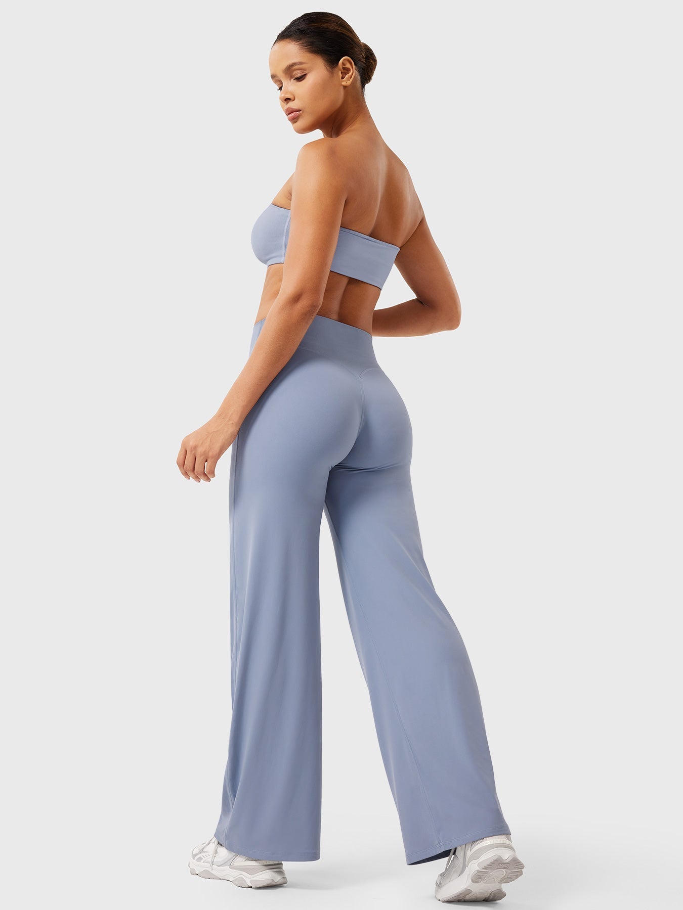 Women's High-Waisted Wide-Leg Yoga Pants