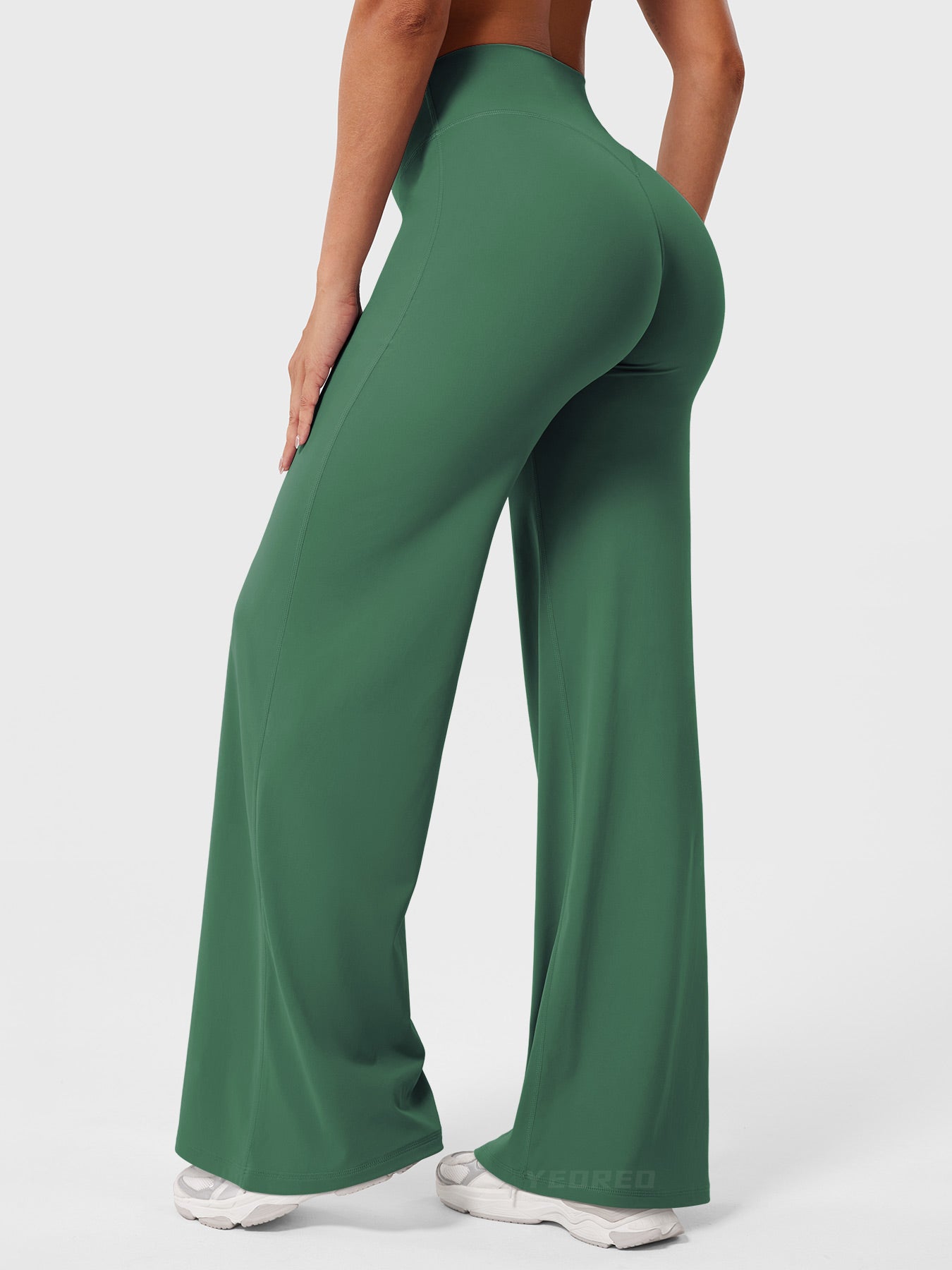 Women's High-Waisted Wide-Leg Yoga Pants