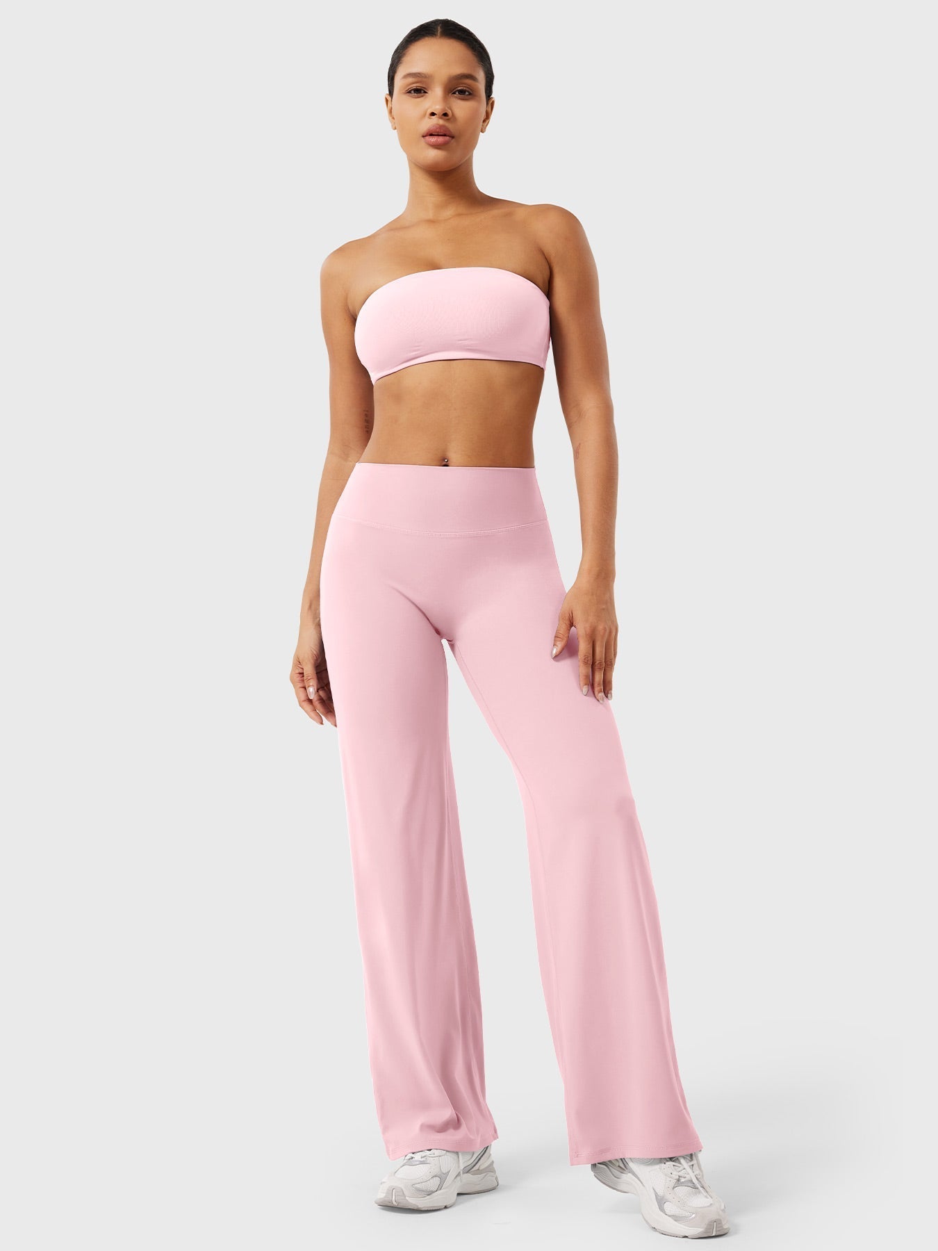 Women's High-Waisted Wide-Leg Yoga Pants