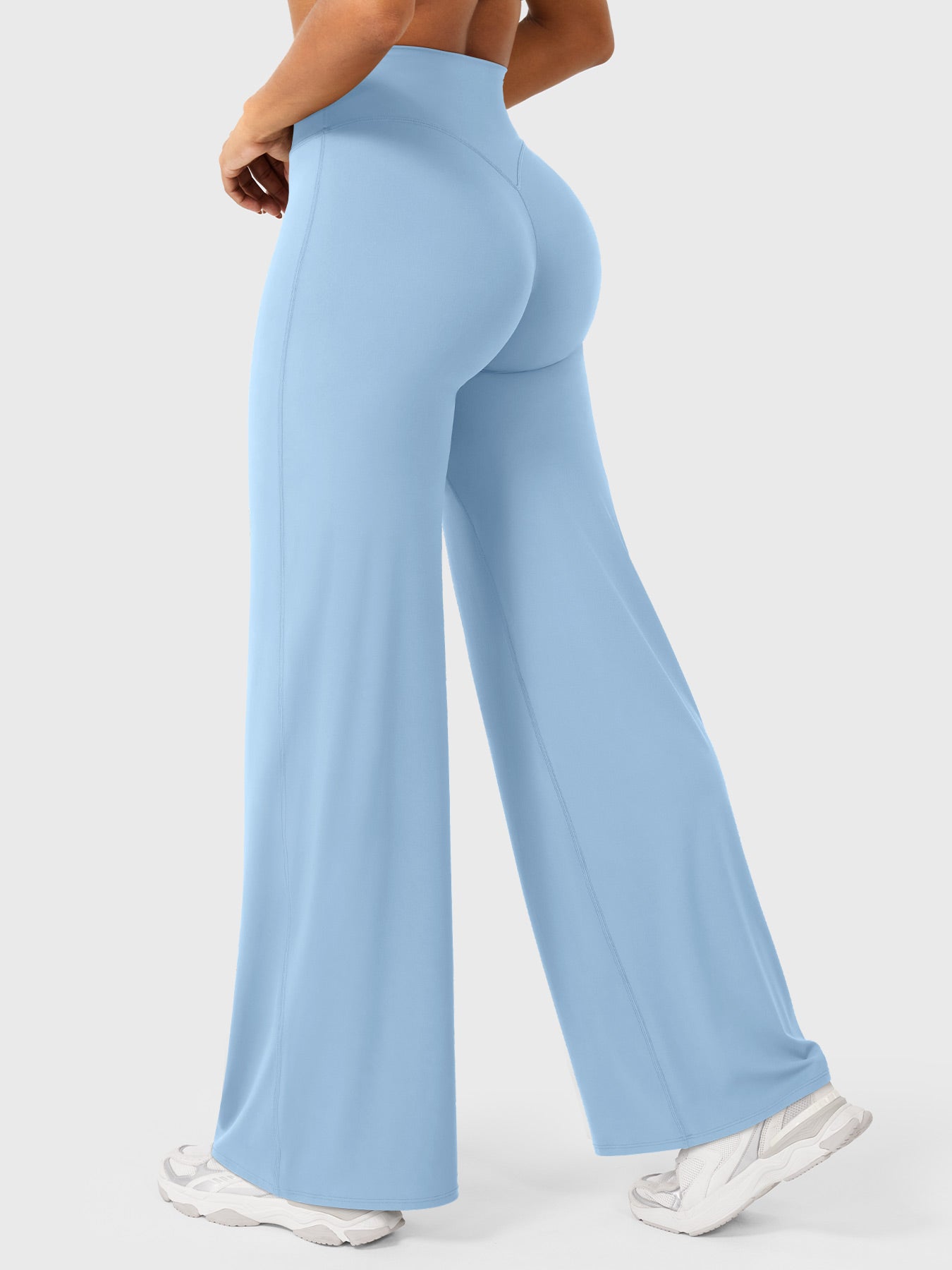 Women's High-Waisted Wide-Leg Yoga Pants