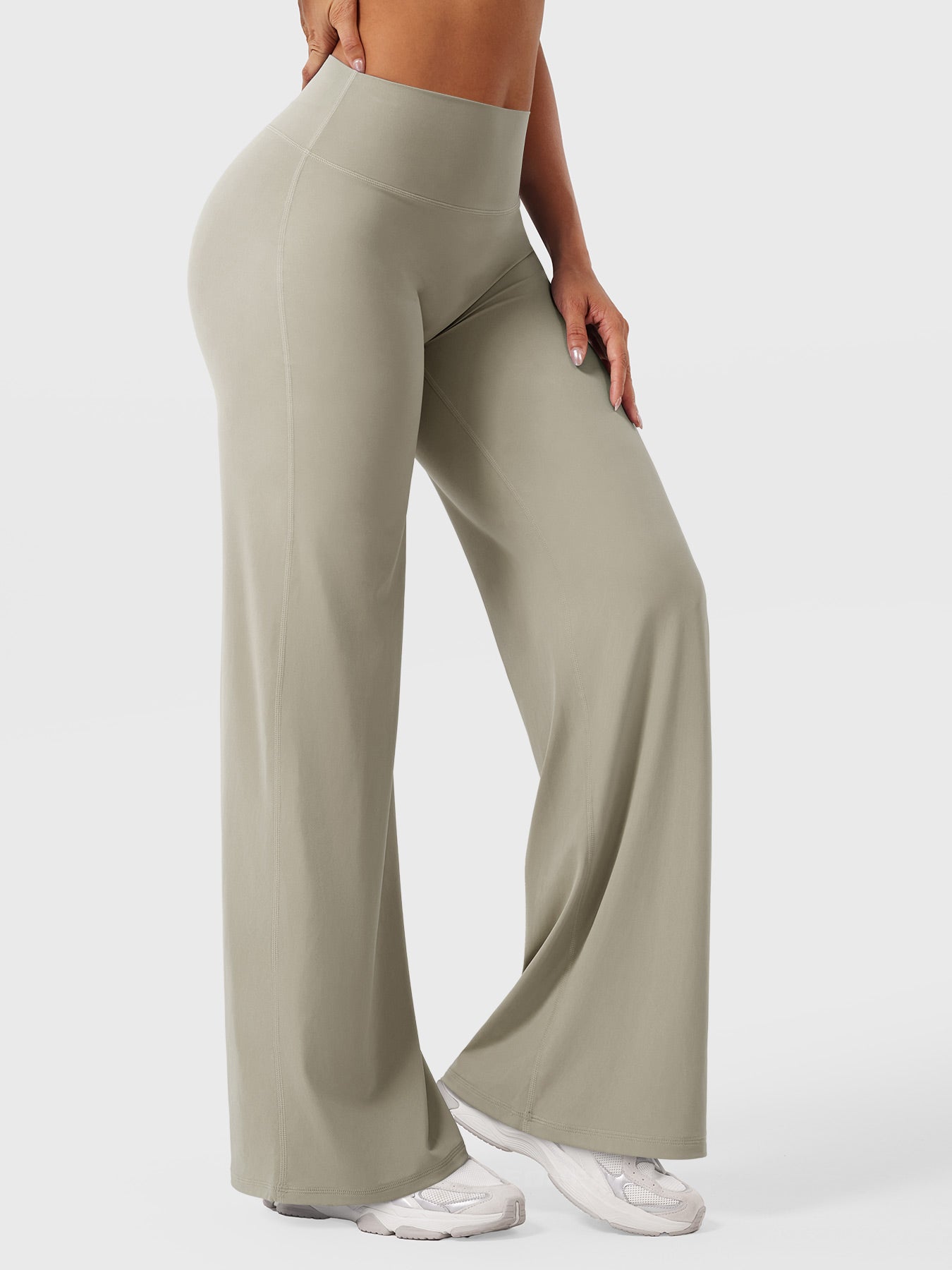 Women's High-Waisted Wide-Leg Yoga Pants