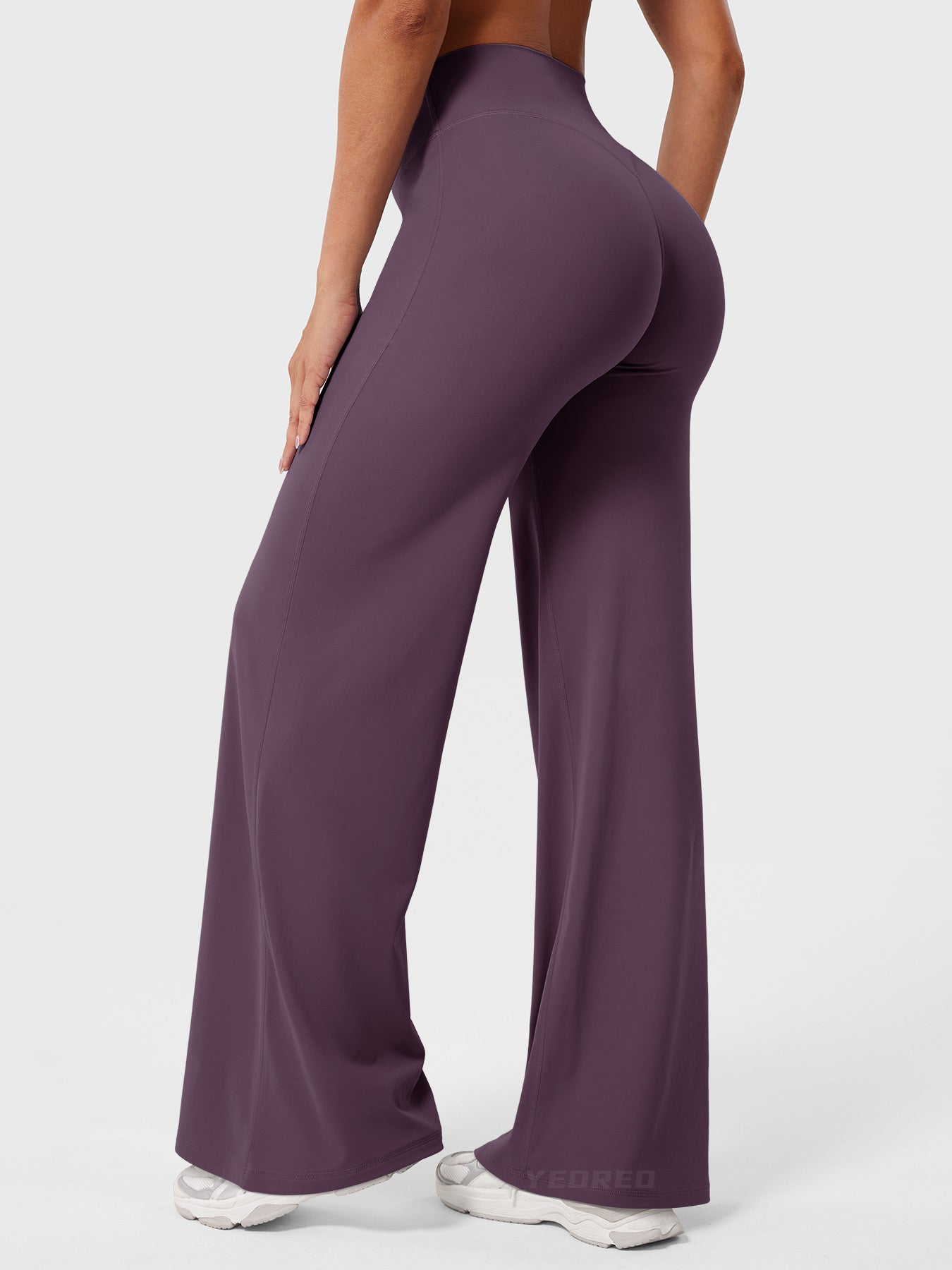 Women's High-Waisted Wide-Leg Yoga Pants