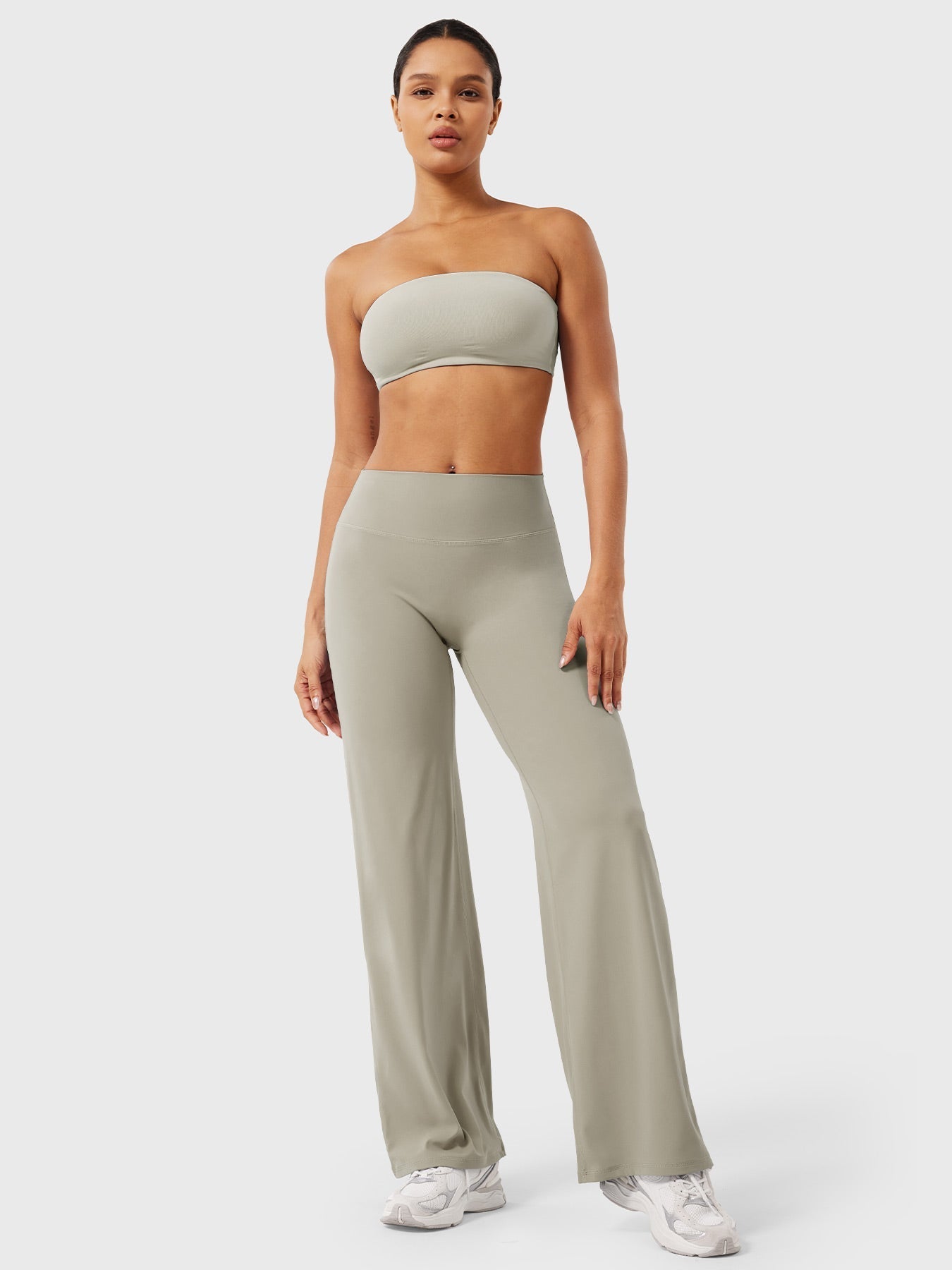 Women's High-Waisted Wide-Leg Yoga Pants