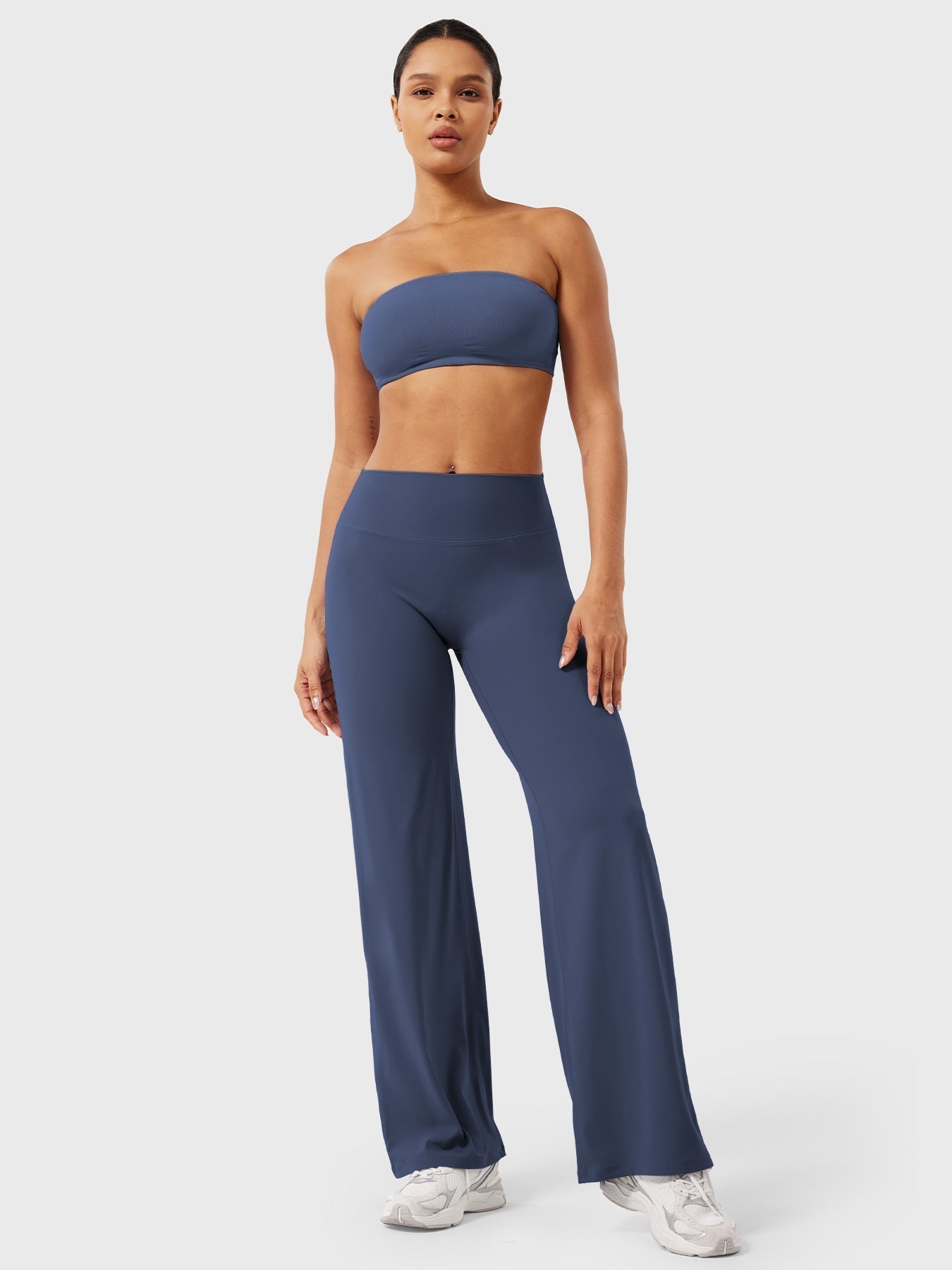 Women's High-Waisted Wide-Leg Yoga Pants