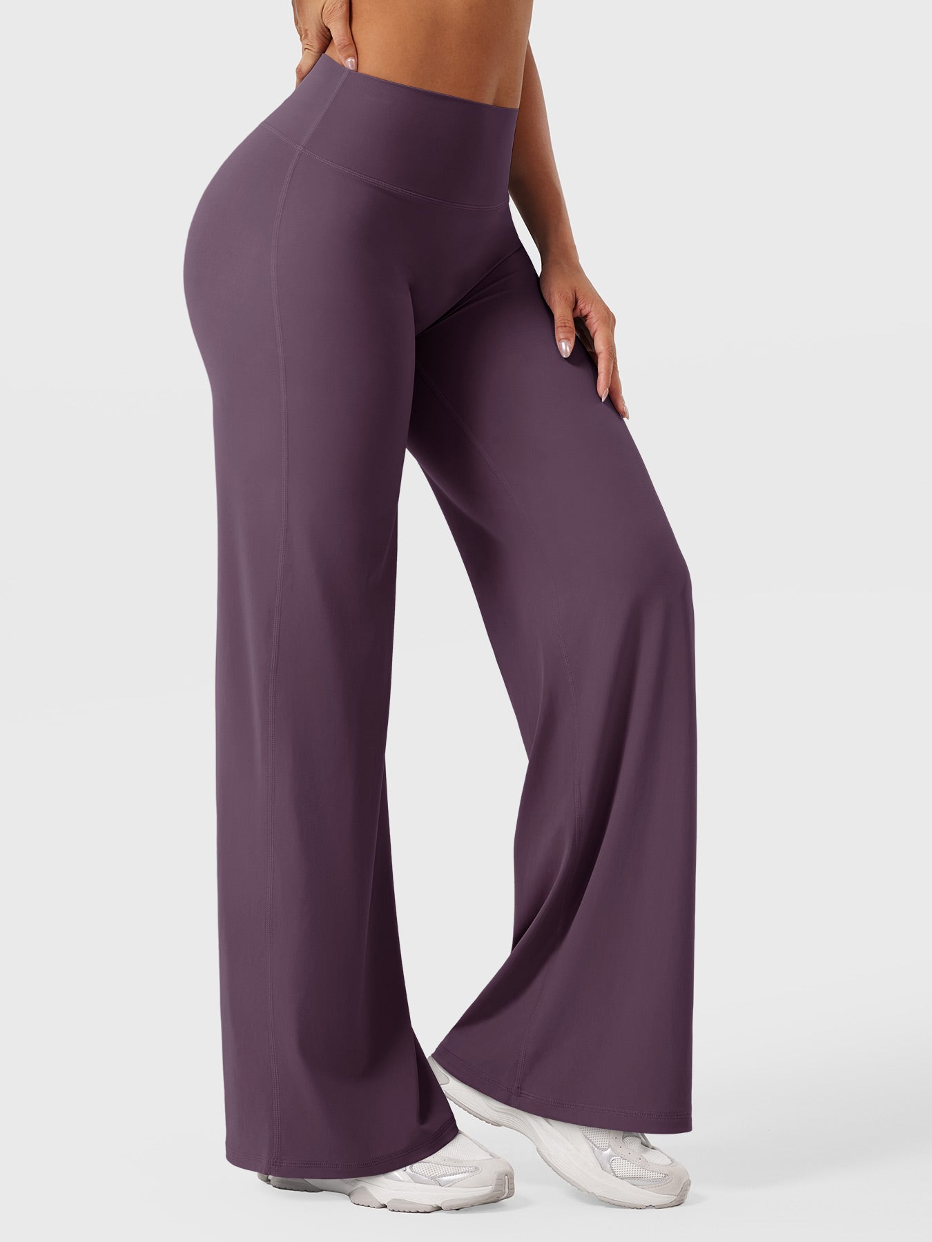 Women's High-Waisted Wide-Leg Yoga Pants