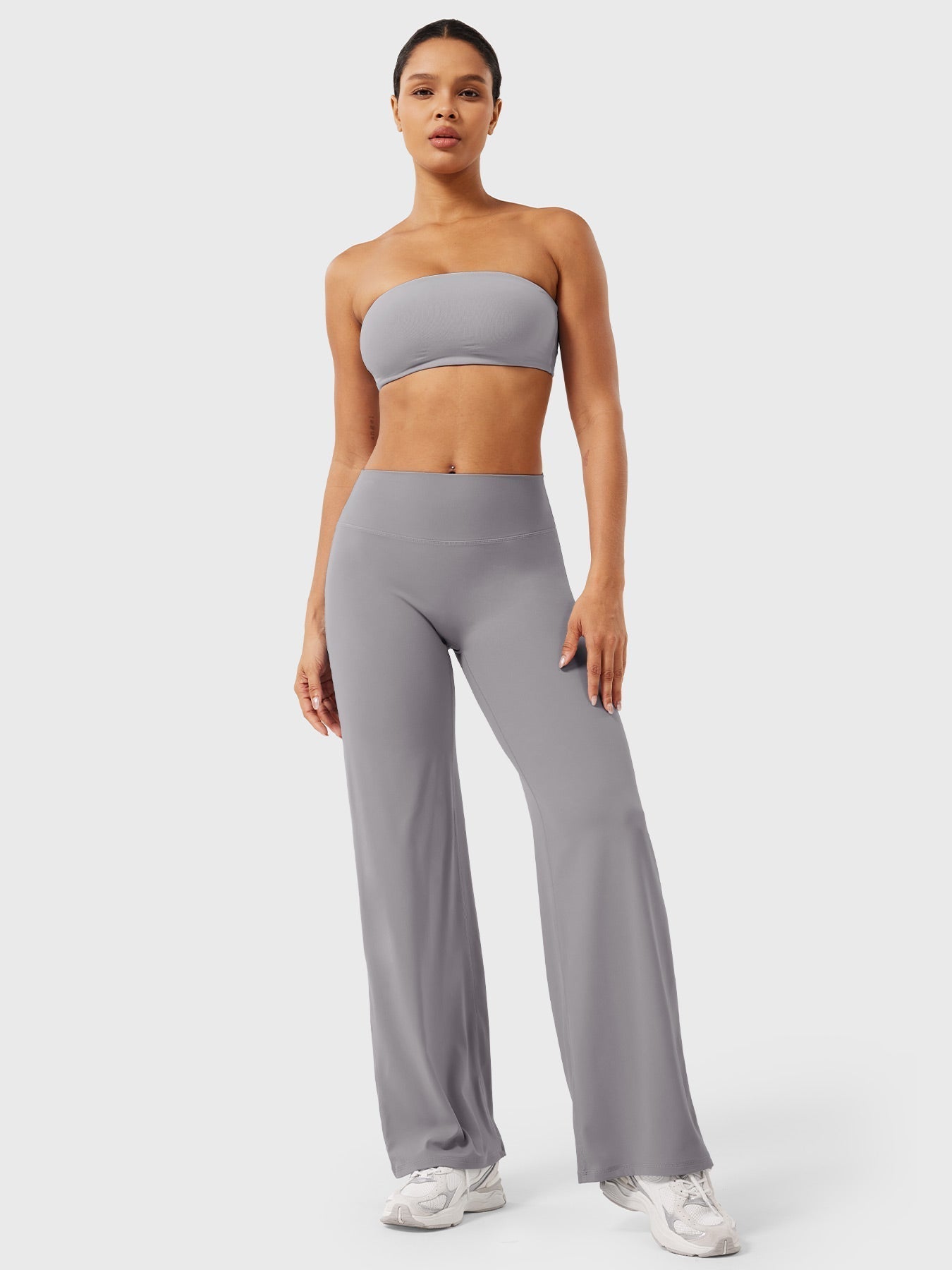 Women's High-Waisted Wide-Leg Yoga Pants