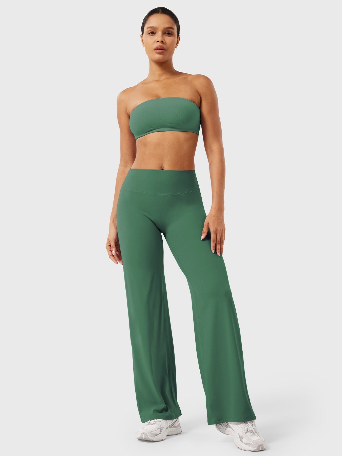 Women's High-Waisted Wide-Leg Yoga Pants