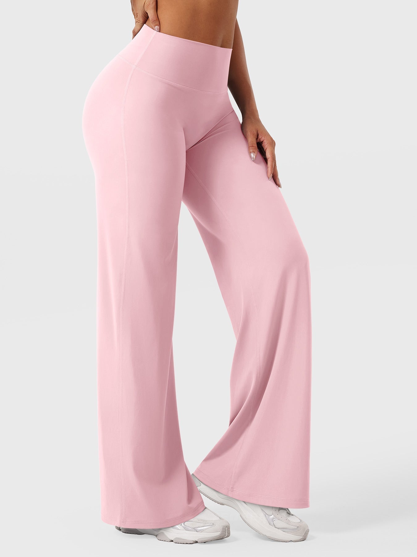 Women's High-Waisted Wide-Leg Yoga Pants