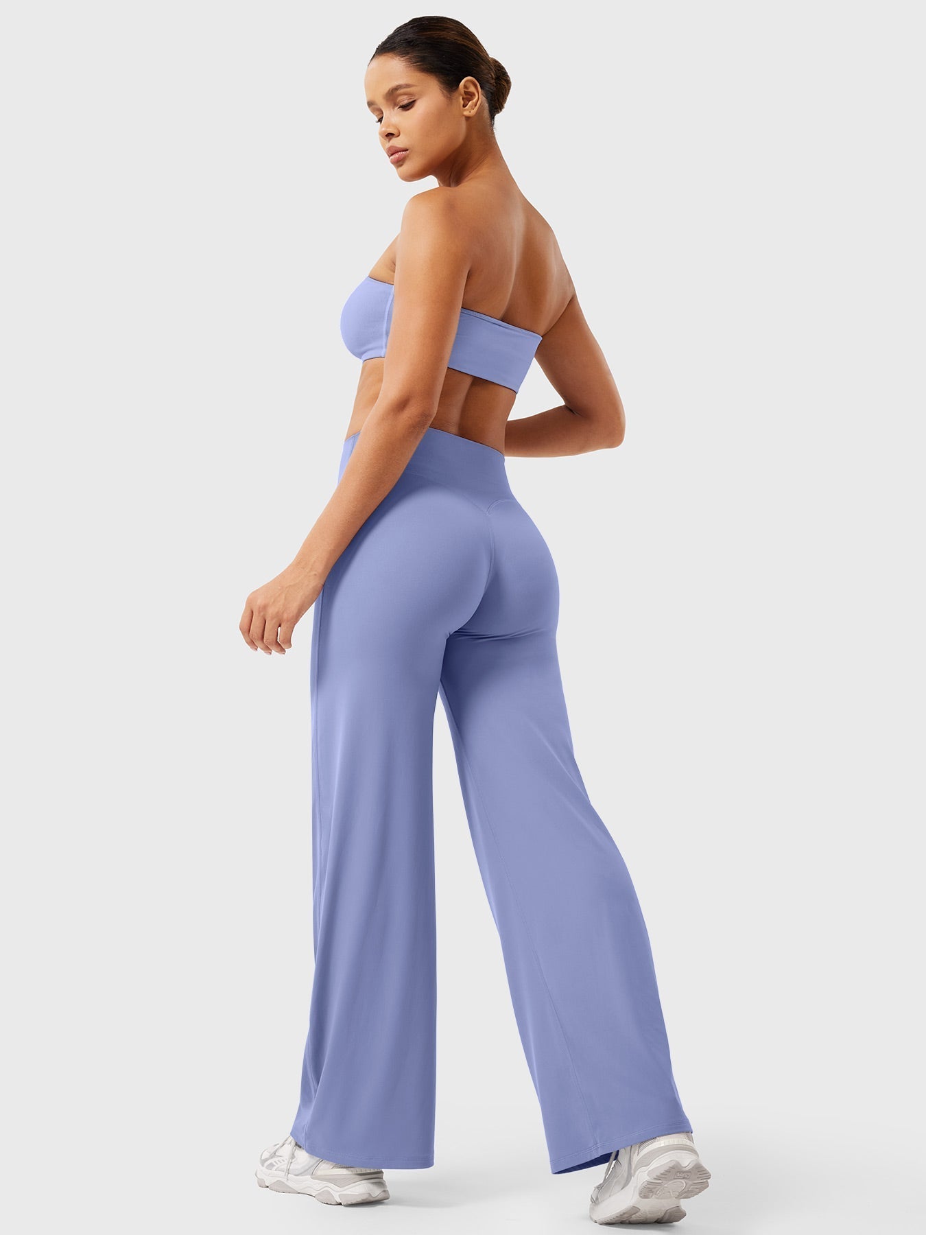 Women's High-Waisted Wide-Leg Yoga Pants
