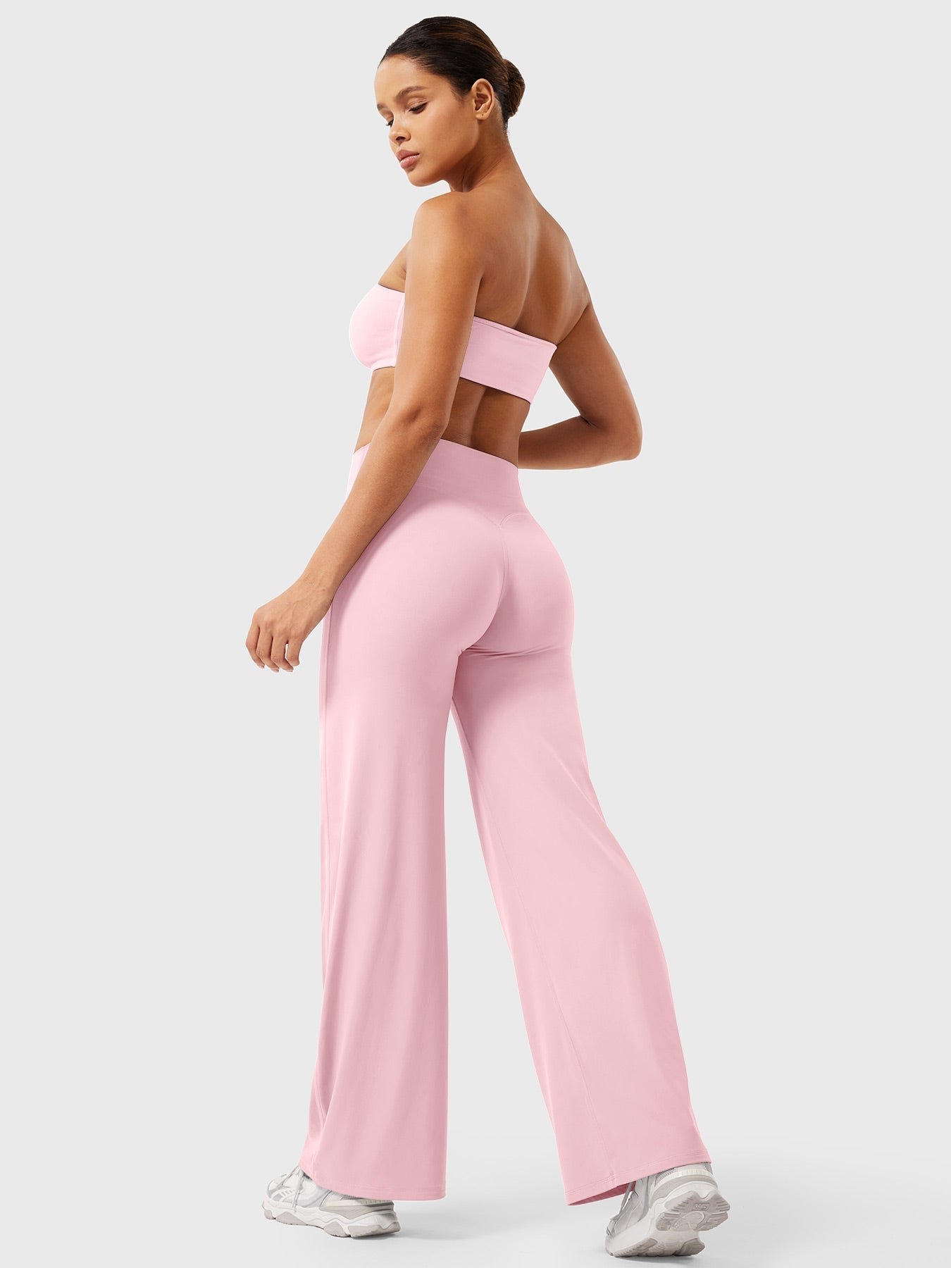 Women's High-Waisted Wide-Leg Yoga Pants