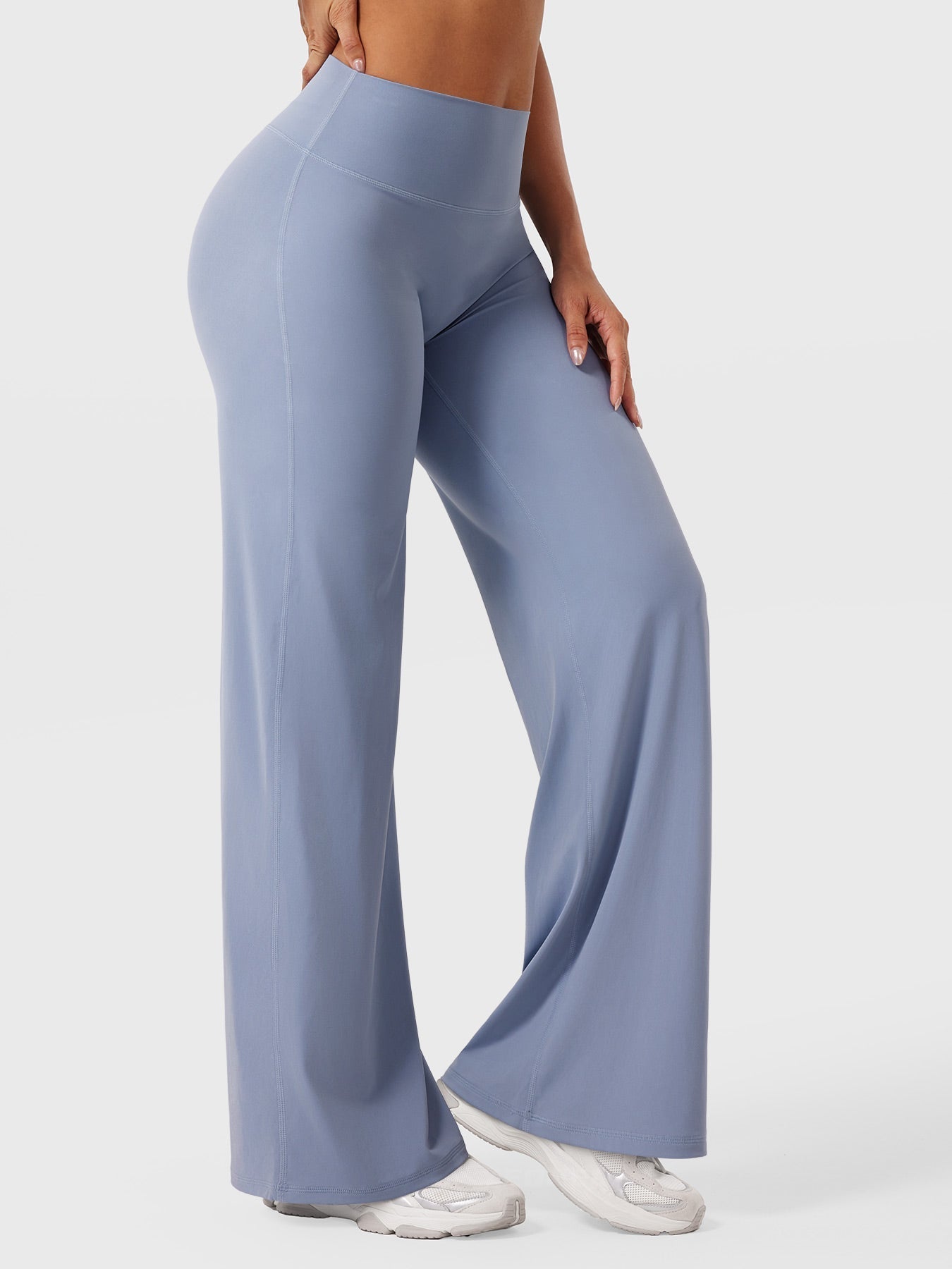 Women's High-Waisted Wide-Leg Yoga Pants