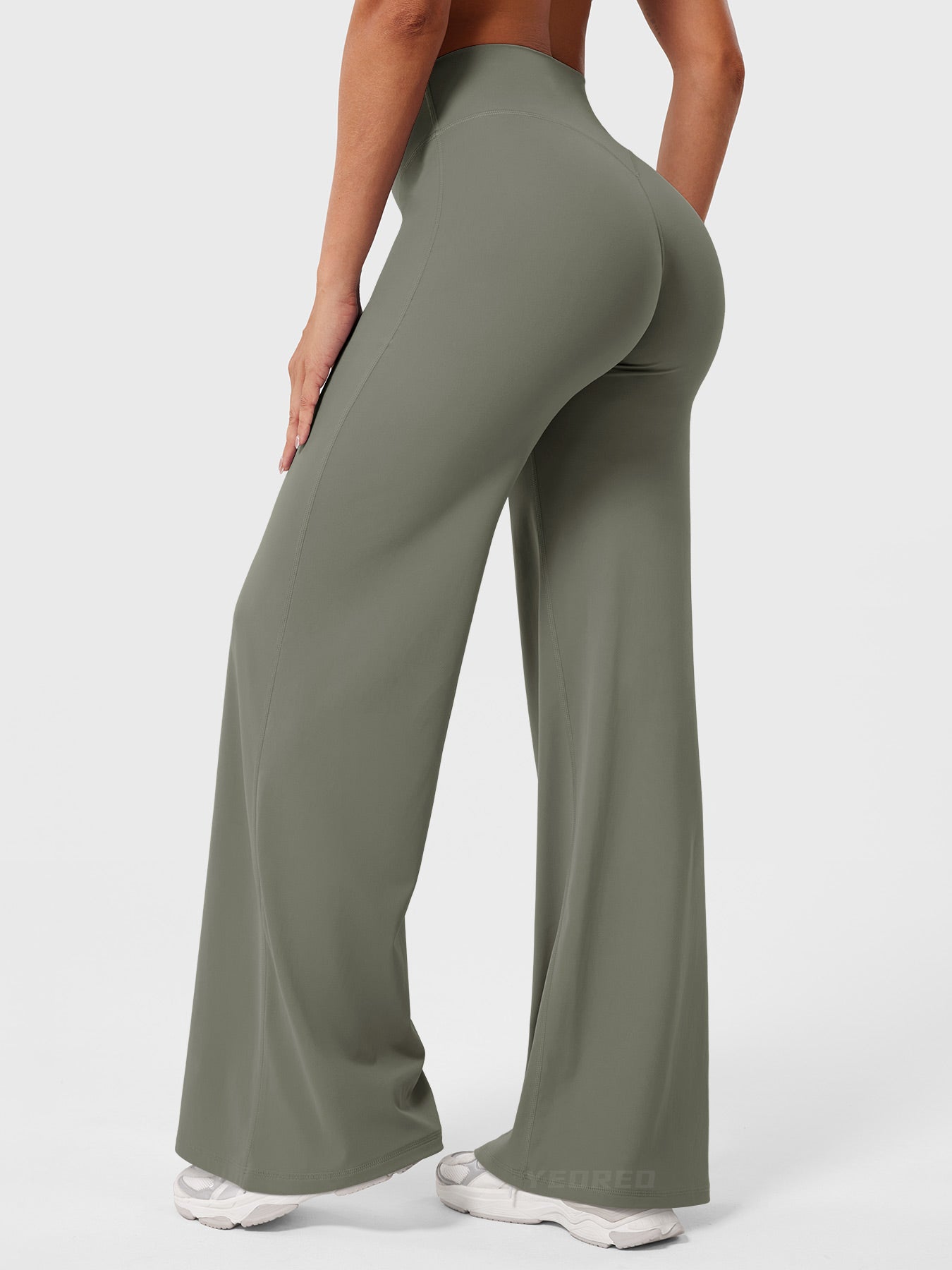 Women's High-Waisted Wide-Leg Yoga Pants
