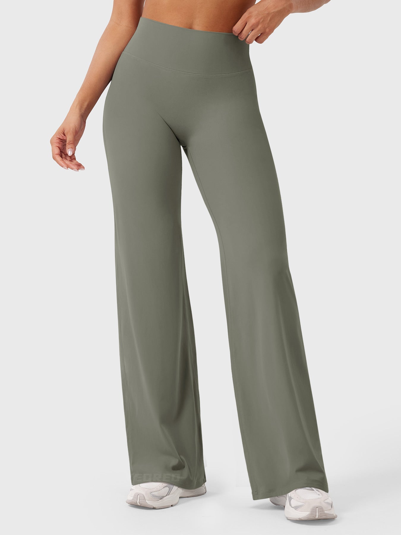 Women's High-Waisted Wide-Leg Yoga Pants