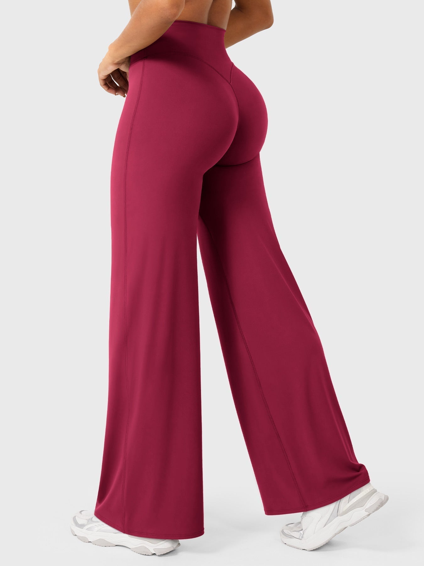 Women's High-Waisted Wide-Leg Yoga Pants