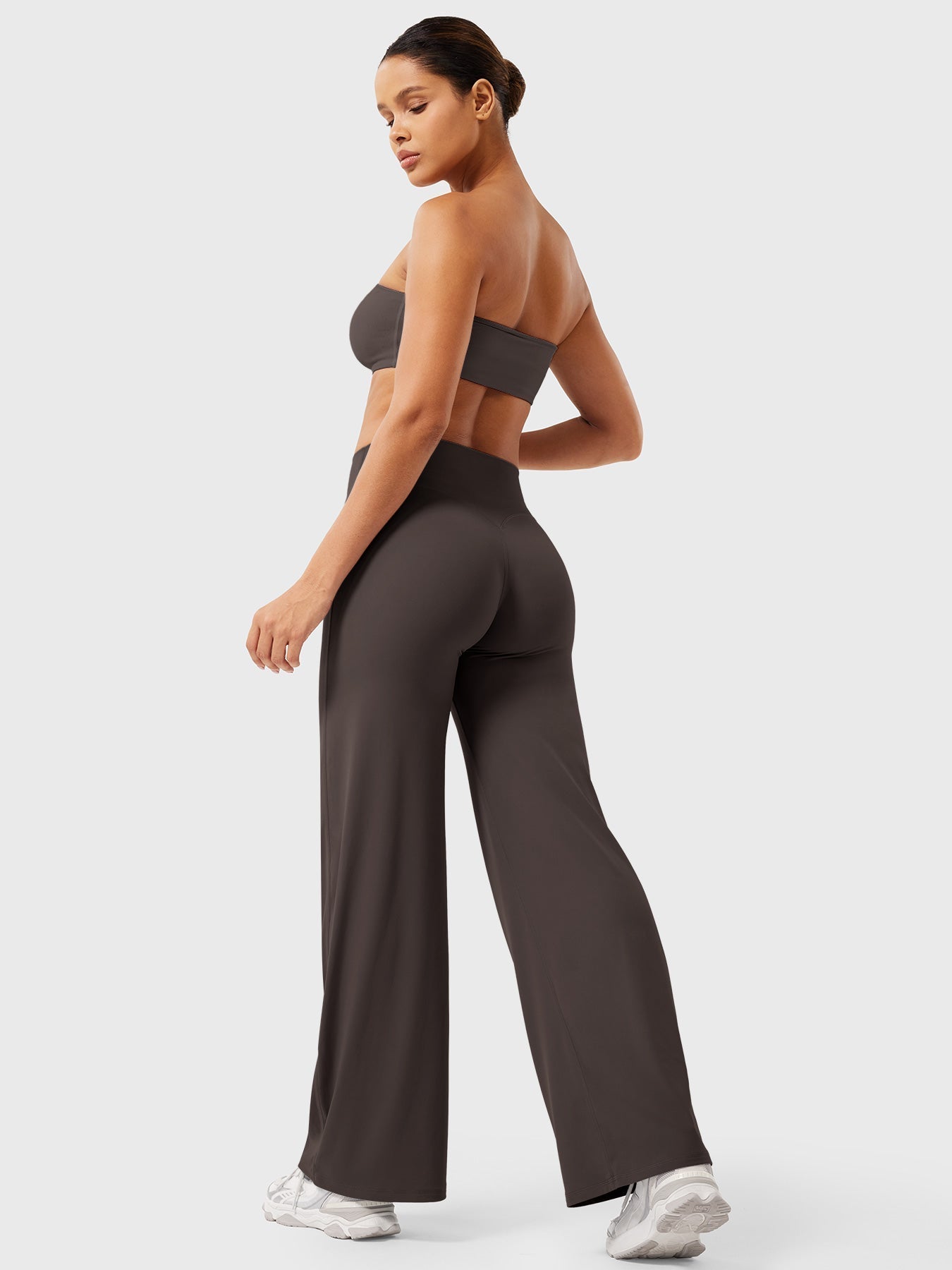 Women's High-Waisted Wide-Leg Yoga Pants
